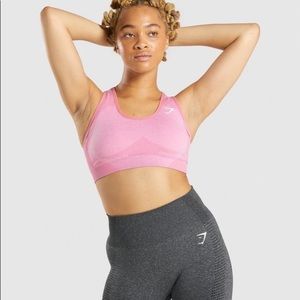 Gymshark pink vital seamless sports bra